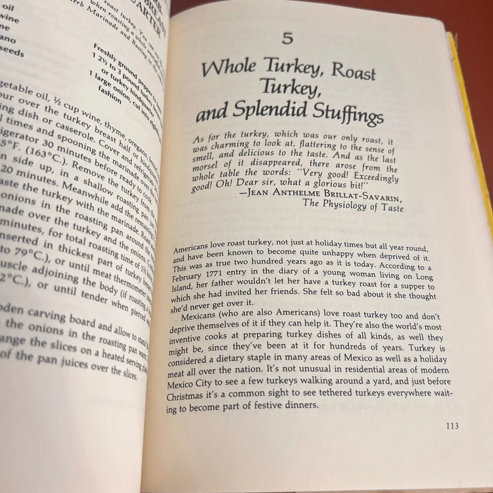 Vtg 1979 The Great Year-Round Turkey Cookbook Anita Borghese 1st Ed Hardcover